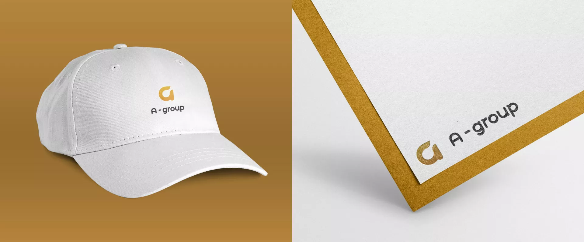 Разработка логотипа для компании «А-ГРУПП» в Белом