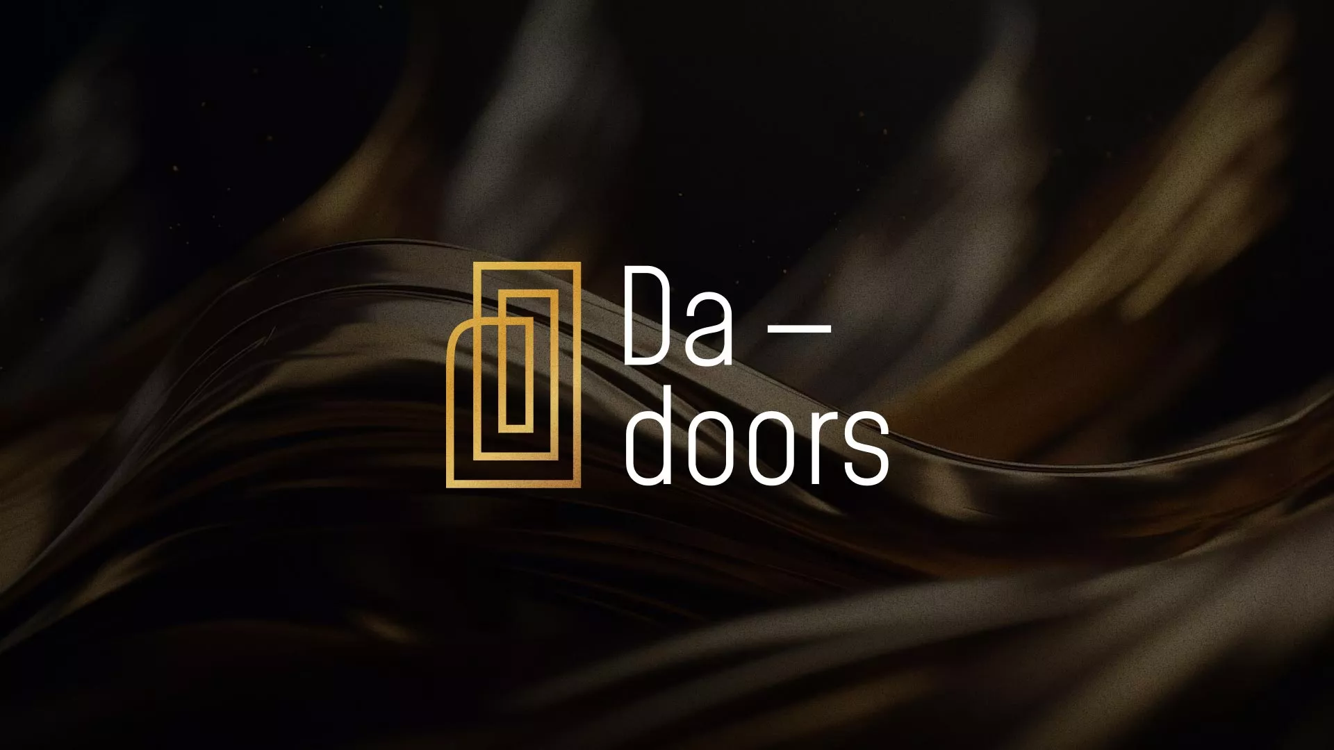 Разработка логотипа для компании «DA-DOORS» в Белом